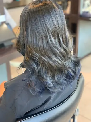 ミディアム カラー Baleine所属・Baleine ♡⃛野口麻衣♡⃛のヘアスタイル