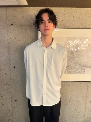 パーマ メンズ メンズカット【平尾 高宮】永井駿祐のヘアスタイル