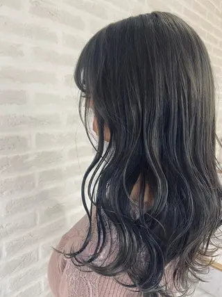 ロング カラー ヘアアレンジ 北岡 慶子 大宮駅西口徒歩3分のヘアスタイル