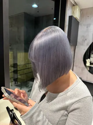 ショート カラー ハイトーンアレンジ 🦋🥀Shuriのヘアスタイル