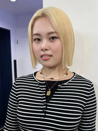 ミディアム ハイトーン/透明感カ ラー🍀mizukiのヘアスタイル