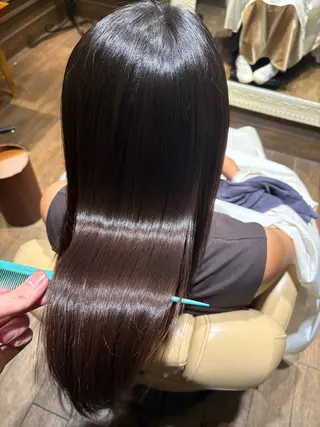 ロング レイヤーカット/ 髪質改善/安田憲哉のヘアスタイル