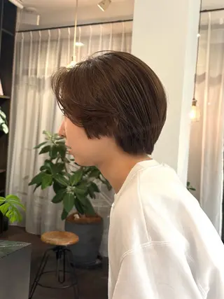 ショート 西野 優夏のヘアスタイル