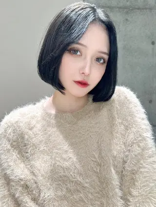 ショート カラー 髪質改善/韓国ヘア /透明感カラー🧸のヘアスタイル