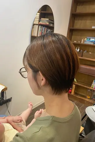 ショート 三國 栞音のヘアスタイル