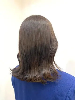 ミディアム 🍒透明感カラー/ emiri🍒のヘアスタイル