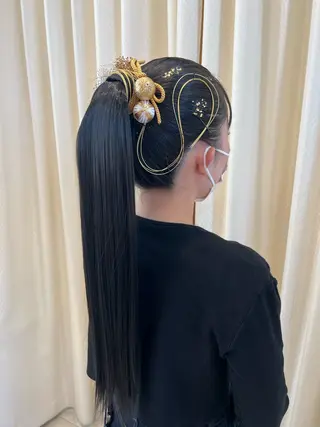 ロング ヘアアレンジ 🌷川崎/ボブ/ アレンジ/コトネ🌷のヘアスタイル