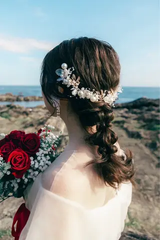 ロング 池谷 久美子のヘアスタイル