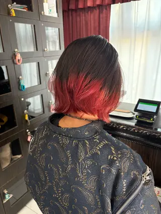 ショート カラー 🦋YUI 髪質改善 ブリーチ　着付け🦋のヘアスタイル