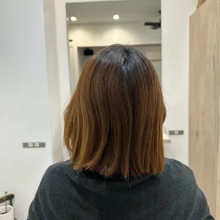 カラー 清水佳緖 ShimizuKaoのヘアスタイル