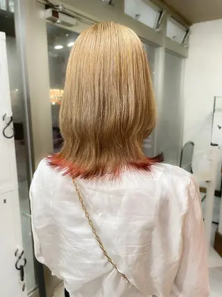 ミディアム カラー 🫧ヒシダアキ taboo.i🫧のヘアスタイル