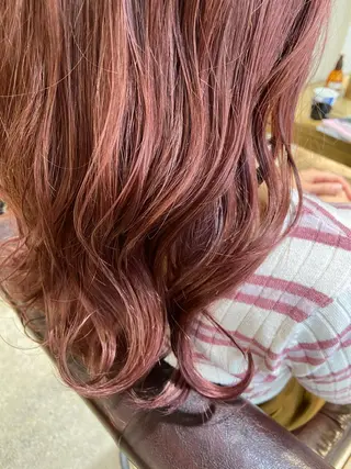 ロング カラー ヘアアレンジ レイヤー×ヘッドスパ ＊保田遥＊のヘアスタイル