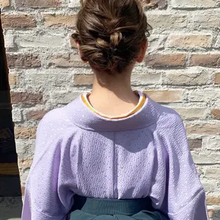 ミディアム ヘアアレンジ 坂本 沙也加のヘアスタイル