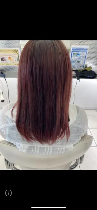 セミロング カラー 💎白髪染めも対応 🙆👌山本明菜のヘアスタイル