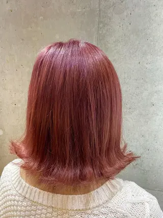 ミディアム カラー な つのヘアスタイル