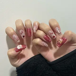 ネイル パラあり！フィルイン 美フォルムのネイルデザイン