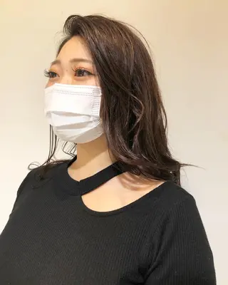 セミロング カラー ヘアアレンジ メンズ特化✂️栗原 侑也のヘアスタイル