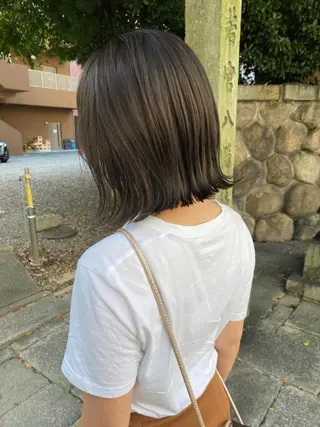 ショート カラー ハイライトカラー MINAMIのヘアスタイル