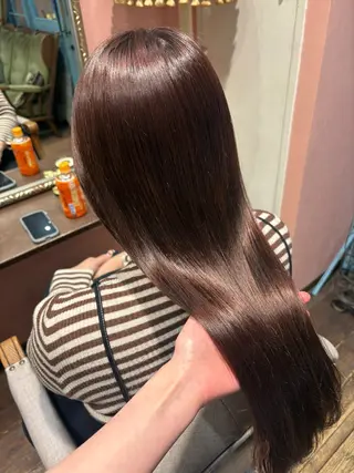 カラー なぎさ 🎀  / 透明感カラー/心斎橋のヘアスタイル