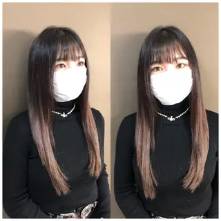ロング 🌸ドレスアップ 心斎橋店🌸のヘアスタイル