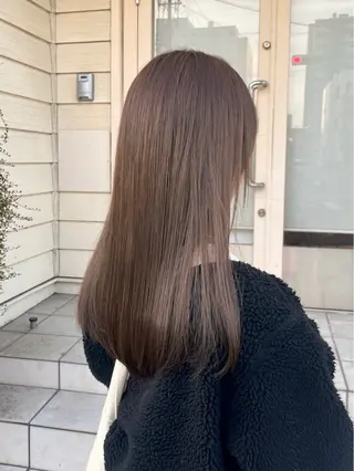 セミロング 🎀透明感カラー🎀 稲垣至恩🎀のヘアスタイル
