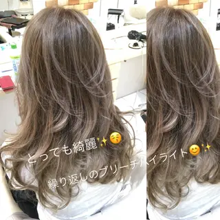 セミロング カラー Uno. 本気で ヘアに悩む方へ✨のヘアスタイル