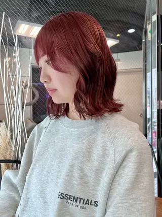ミディアム 韓国レイヤー🇰🇷 🤍🎀honokaのヘアスタイル