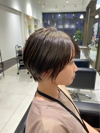 ショート カラー レディースカット SHIORIのヘアスタイル