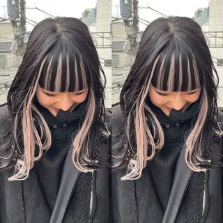 ロング カラー パーマ ヘアアレンジ メンズ 💎髪質改善特化💎 RUITOのヘアスタイル