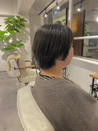 ショート 🎀クロスパーマ/ ボブ🎀MOMONAのヘアスタイル