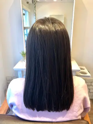 セミロング カラー BANDE 水崎 悟のヘアスタイル