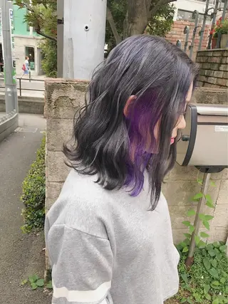 ミディアム カラー メンズ似合わせ職人 🌈SYUのヘアスタイル