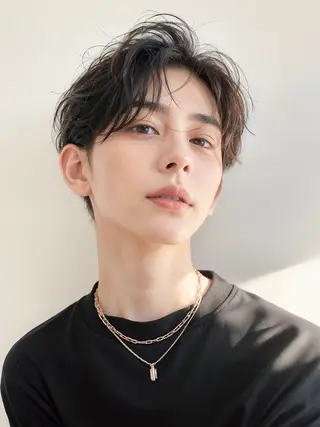 メンズ ‎しゅり🇰🇷 日韓MIXメンズヘアのヘアスタイル