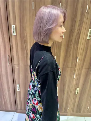 ショート カラー 長田 有加のヘアスタイル