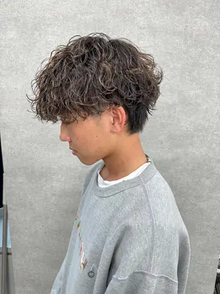 メンズ カラー men's特化 値段以上の仕上がりにのヘアスタイル