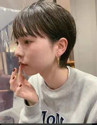 ショート 赤み消しカラー/ ナチュラル/トモキのヘアスタイル