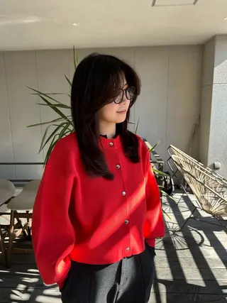 ロング 海外レイヤー鯉渕 【海外風メンズも◎】のヘアスタイル