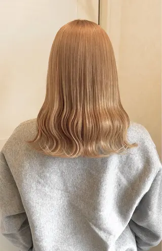 ミディアム たかはし るなのヘアスタイル