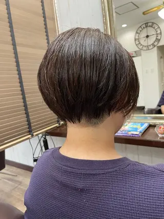 ショート 佐々木 浩之のヘアスタイル
