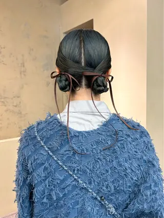 ミディアム ヘアアレンジ 美空🐇 レイヤー / 透明感カラー🩰のヘアスタイル