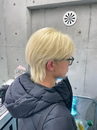 ショート 🌹ブリーチ/ボブ/ レイヤー渋谷🌹のヘアスタイル