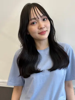 ロング シールエクステ☀️ L.O.G村岡健一のヘアスタイル