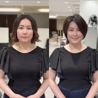 ショート ✨大人ショート特化 /カットモデル/銀座のヘアスタイル
