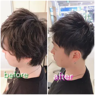ショート 阿部 美咲のヘアスタイル