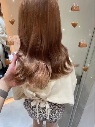 ミディアム カラー 新宿駅近♡個室 ♡関口三都季🌜のヘアスタイル