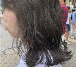 ミディアム mayu ○のヘアスタイル