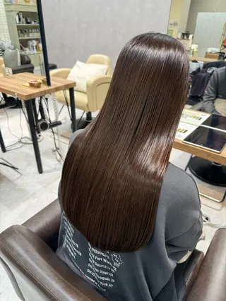 ロング カラー 近田 小桜のヘアスタイル