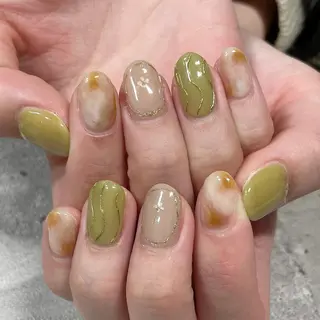 ネイル 東 千夏のネイルデザイン