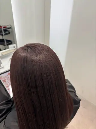 セミロング カラー 福田 有紗のヘアスタイル