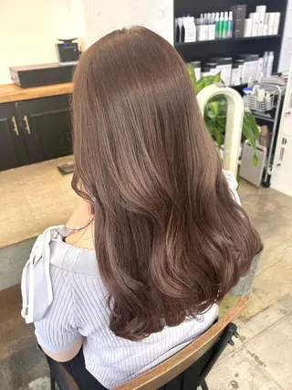 カラー 🤍垢抜け♡透明感 カラーmoeka🤍のヘアスタイル